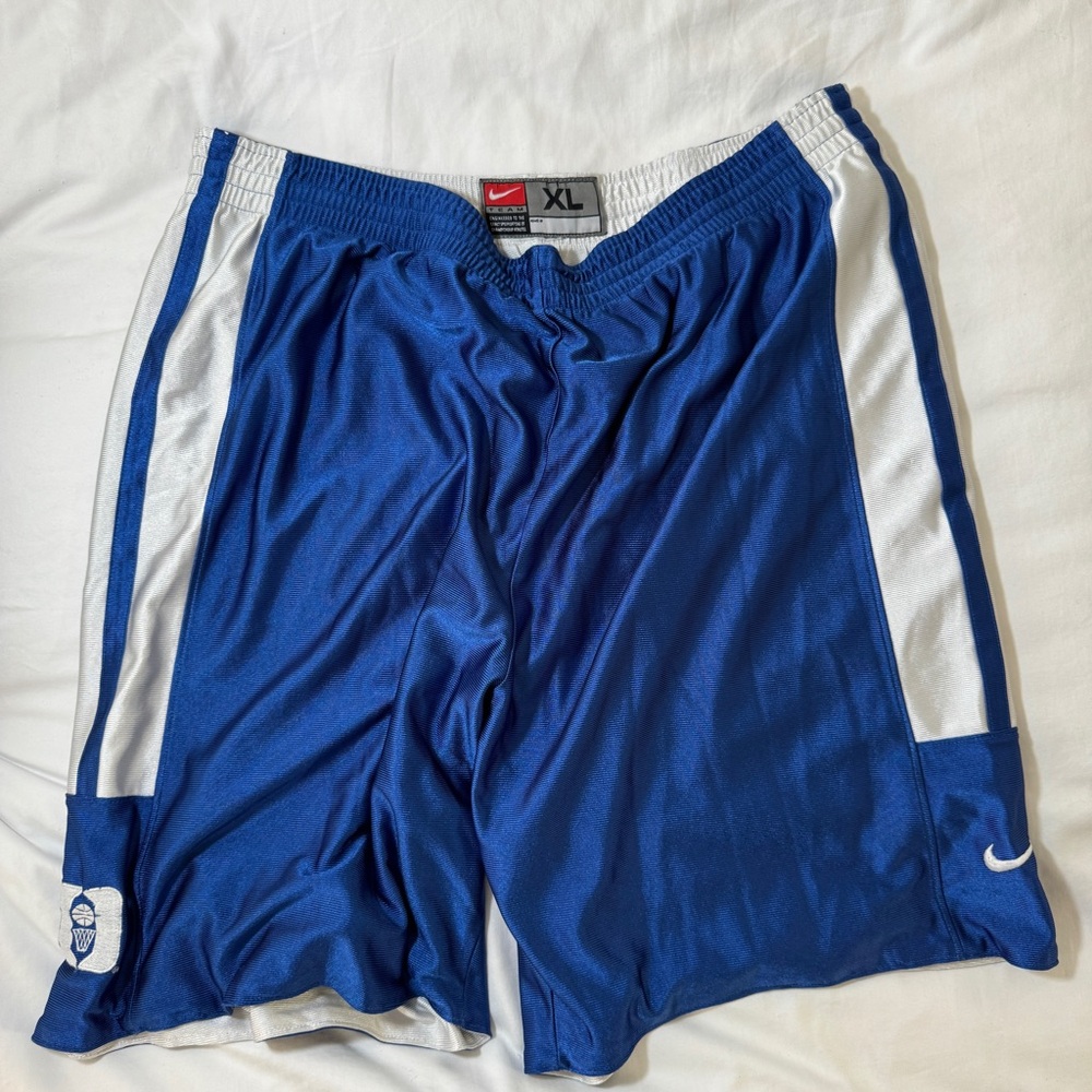 Nike Duke Reversible Basketball Shorts Dazzle Shiny Y2K